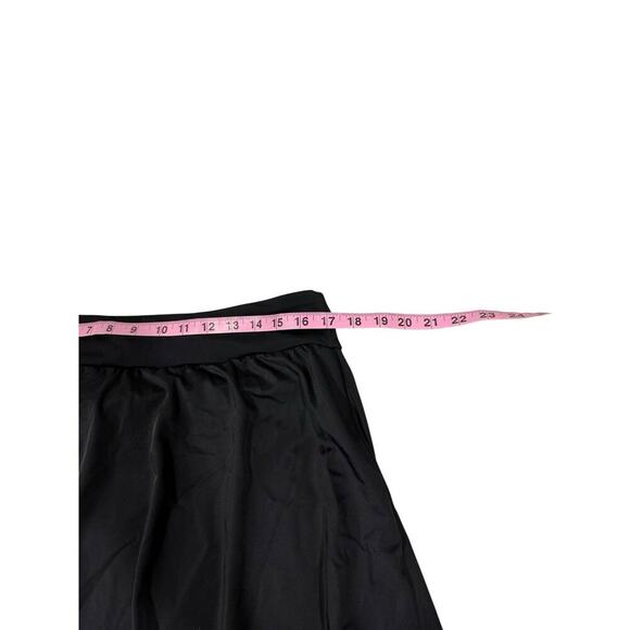 TRIMSHAPER, Women's Swim Skort/Skirt W/Slimming Built-In Brief Black, US Size 16 - Picture 2 of 5
